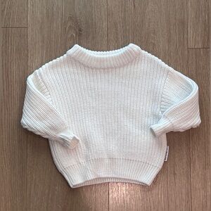 Elegant White Turtleneck Sweater